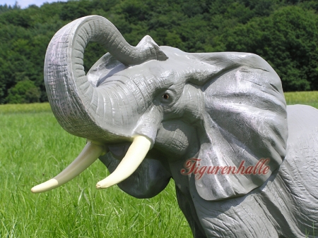 Preview: Elefant Gartenfigur