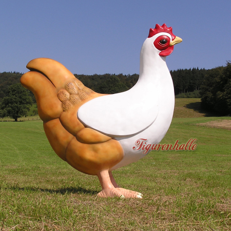 Huhn Werbefigur