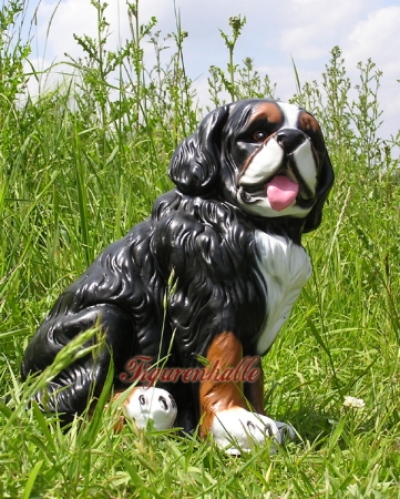 Preview: Berner Sennenhund Gartenfigur