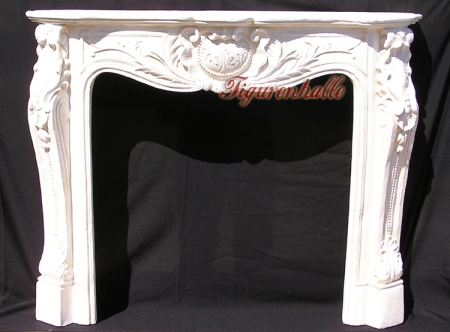 Preview: Kaminumrandung Wanddekoration Shabby Chic