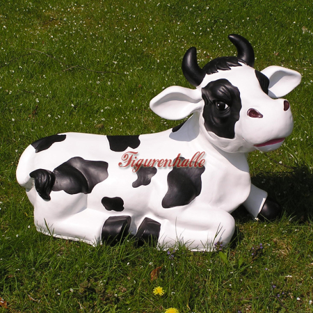 Kuh liegend Figur