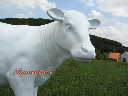 Preview: Kalb Kuh Figur zum selber bemahlen