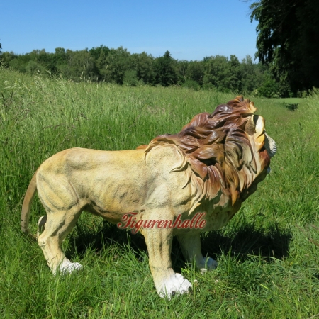 Preview: lebensechter Löwe als Mähne