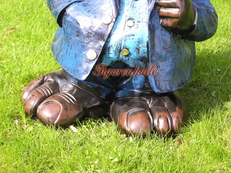 Witziger Gartenzwerg