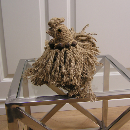 Preview: Oster Huhn aus sisal