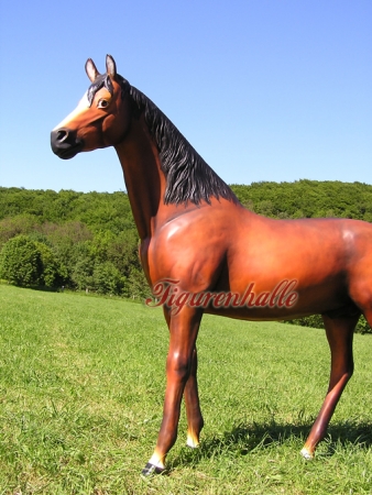 Stallion statue