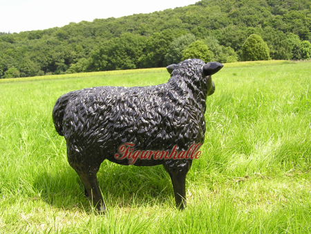 Preview: Decorative stand black sheep