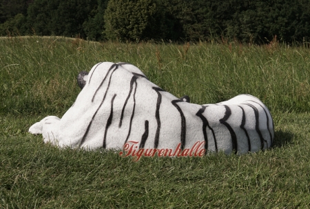 Preview: Weißer TigaZoo Werbefigur Jungel Thema