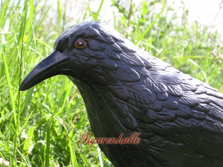 Preview: Rabe Gartenfigur