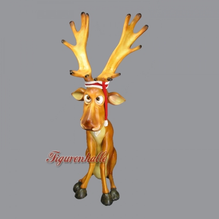 Lustiger Spass Elch Figur