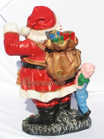 Preview: Deko Haustür Weihnachtsmanbn