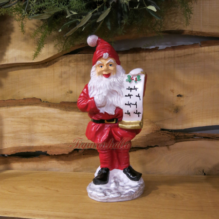 Weihnachtsmann Gartenzwerg
