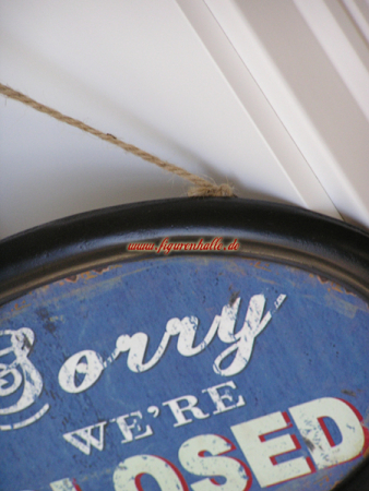 Preview: Geschlossen Geöffnet Türschild