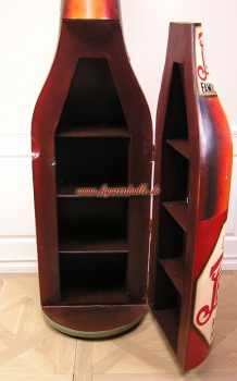 Nostalgie Cola Werbung als Flasche