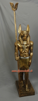 Anubis Statue bronze Optik