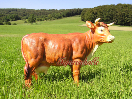 Preview: Kuh Aufstellfigur lebensecht