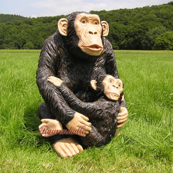 Schimpanse Figur