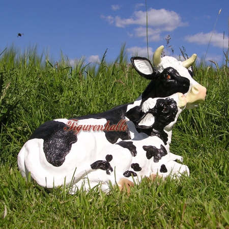 Kuh mit Kalb Figur