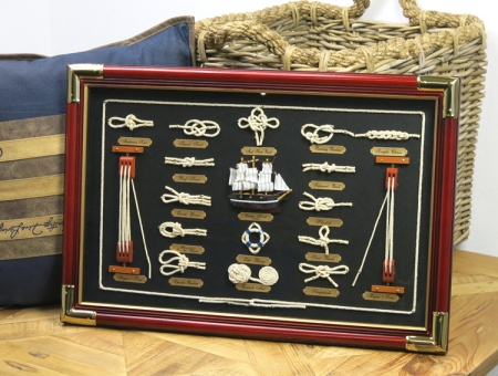 Preview: Seemansknoten Sammlung Schaukasten