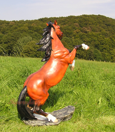 Preview: Pferde Statue Deko