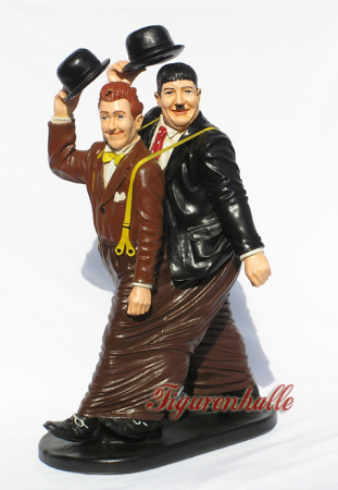 Preview: Dick und Doof Dekofiguren