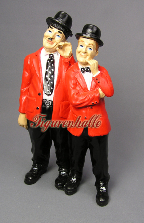 Dick und Doof Zigarre Witzig Statue