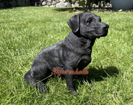 Preview: Hundefigur schwarz Labradore