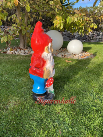 Preview: Haustür Dekoration als Gartenzwerg