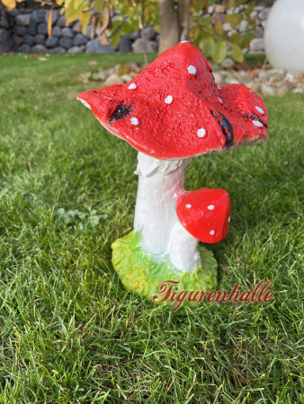 Preview: Wald und Wiese Aufstellfigur Pilz Familie