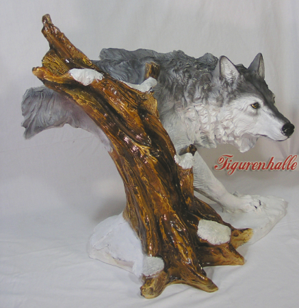 Wolf Dekofigur