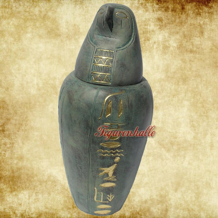 Kanope Horus Figur Urne