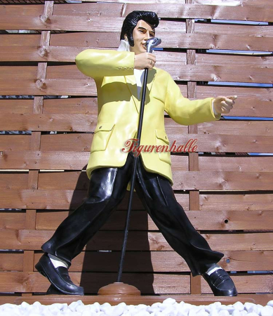 Preview: Rock 'N' Roll Legende am Mikrofon The King Figur