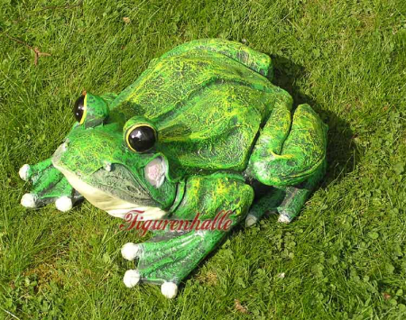 Preview: Gartenteich Frosch Figur