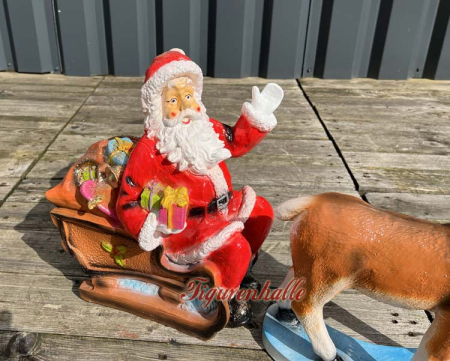 Preview: Deko Weihgnachtsmann oder Nikolaus für die Haustür