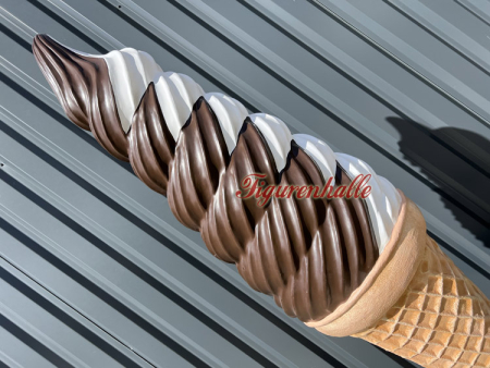 Preview: Große Softeis Reklame Deko