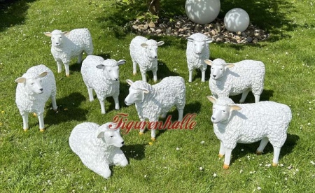 Preview: Sheep outdoor decoration large herd