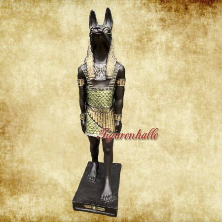 Anubis Statue Figur stehend