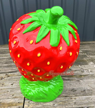 Preview: Erdbeere Werbefigur H 67 cm