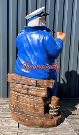 Große Maritime Werbefigur für Fischmarkt