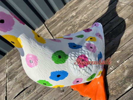 Preview: Gans Tierfigur Kunst im Garten