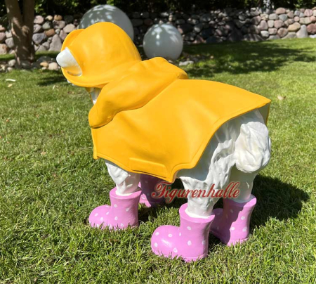 Preview: Süße Garten Dekofigur als Schaf