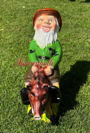Preview: Aufstellfigur Gartenzwerg lustig