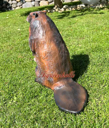 Preview: Biber lebensecht Statue