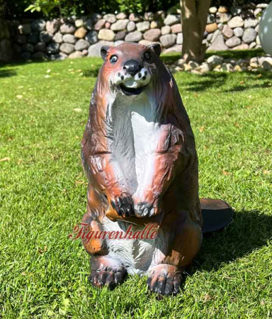 Preview: Garten Fluss Natur Biber Deko