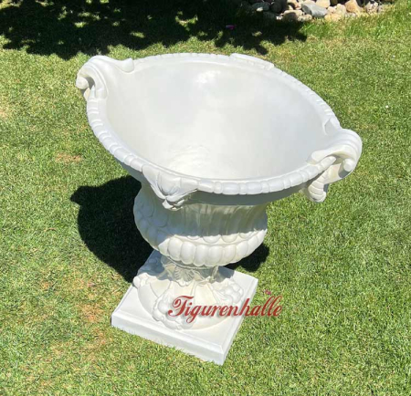 Preview: Schloss Villa Blumentopf Relief zeigt Fülle