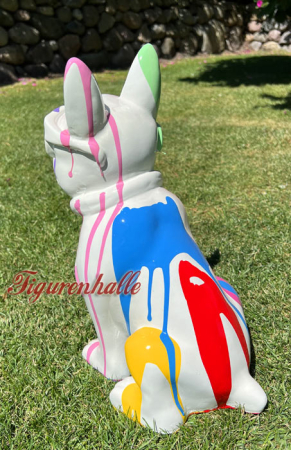 Preview: Kunstobjeckt Dekofigur Farbkleckse Statue