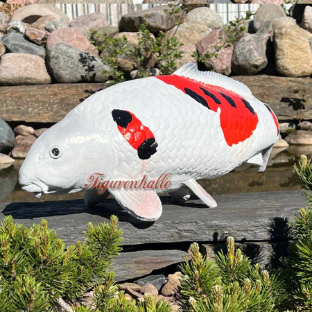 Preview: Sanke Teichfisch Koi Karpfen Deko