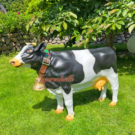 Kuh als Dekoration Figur Statue
