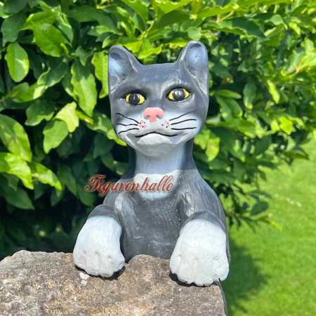 Schwarze Katze zum aufhängen