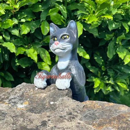 Preview: Katze Gartenfigur